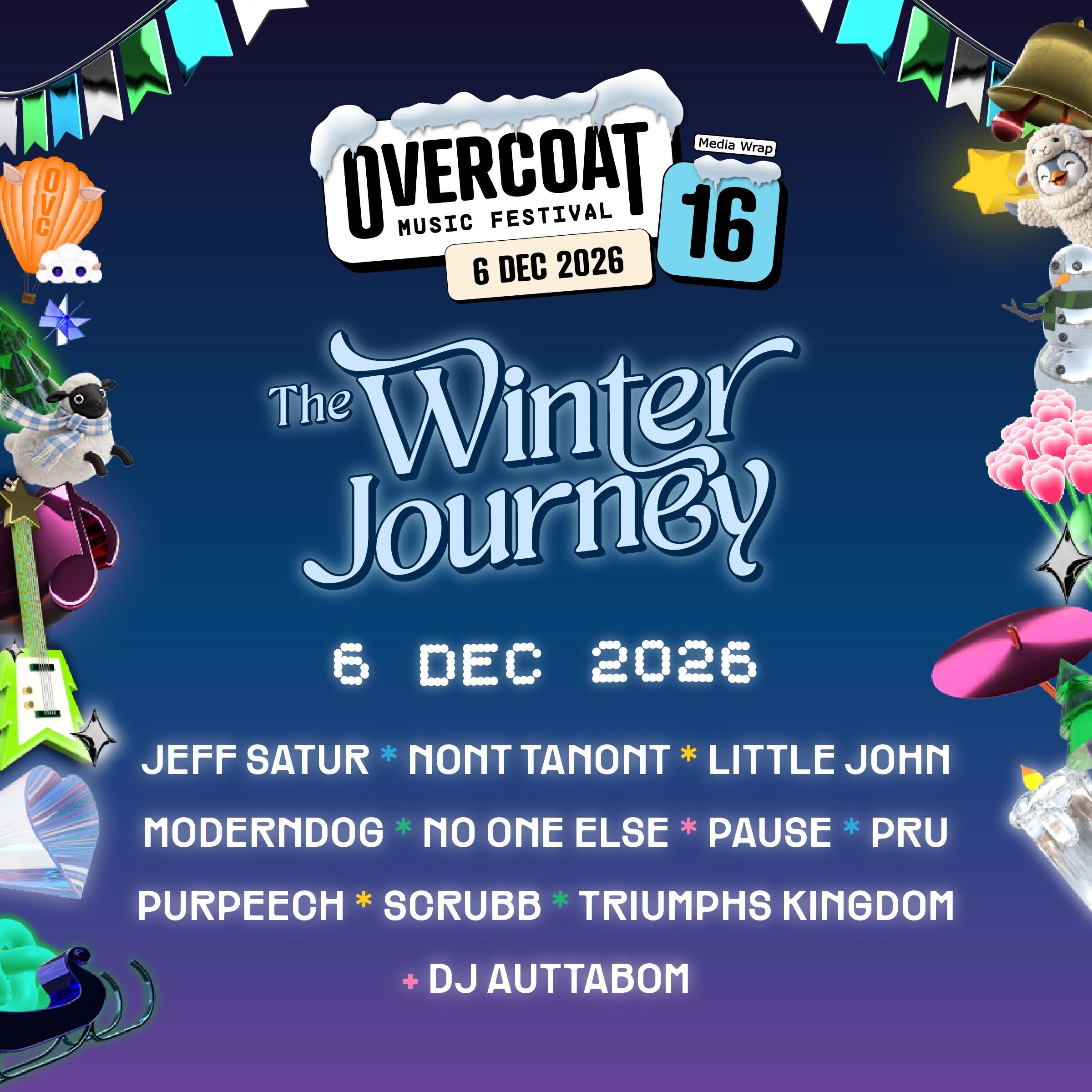 Overcoat Music Festival 2026 ครั้งที่ 16